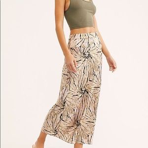 Free People Normani Bias skirt
